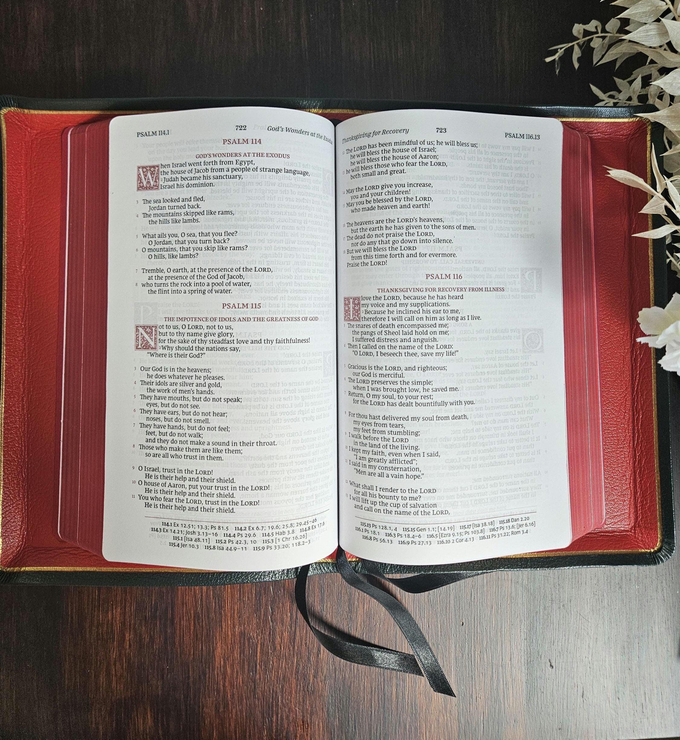Thomas Nelson RSV Personal Size Bible Rebind, Sovereign Series