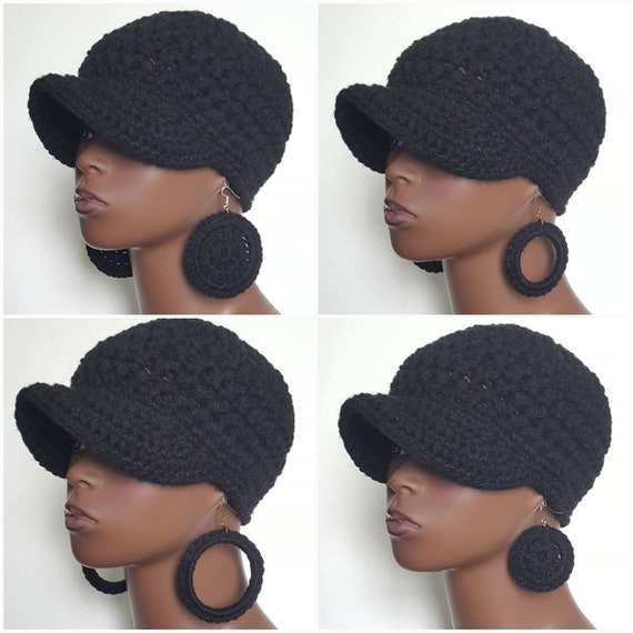 afro baseball cap