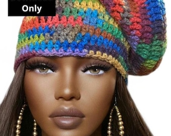 Easy Pdf CROCHET PATTERN ONLY, Digital Download, Crochet Slouchy Sock Beanie Cap Hat Pattern, by RazondaLee Razonda Lee 140