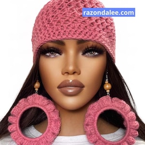 Ready to Ship Crochet Skull Cap Fitted Beanie Camel by Razonda Lee Razondalee
