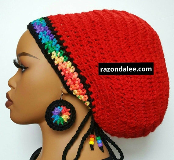 Ready to Ship Crochet Tam Hat With 
