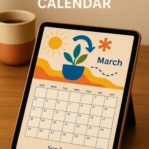 2026 ADHD Planner: Neurodivergent Digital Calendar (PDF Download)