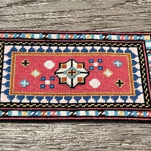 Miniature Antique Rug for Dollhouse Needlepoint Pattern