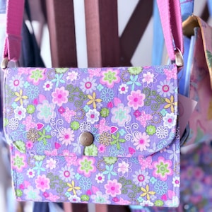 Purple Crossbody Bag, Women&#39;s Handbag, Women&#39;s Crossbody Bag, Purple Handbag