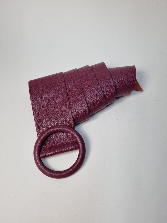 Handmade Italian Leather Burgundy Belt: Women's Party Dress Belt - Etsy Denmark Handmade Italian Leather Burgundy Belt: Women's Party Dress Belt - Etsy Denmark
