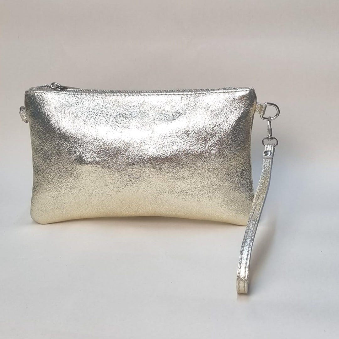 Gold Luxe Clutch Bag main image 1