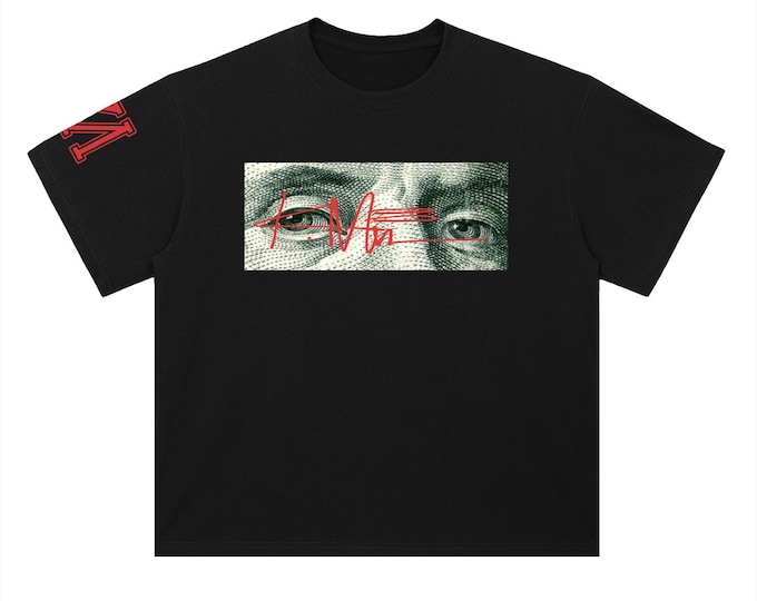 KIING MODE "Benji" Heavyweight Drop Shoulder Cotton T-Shirt