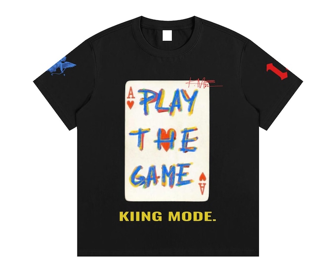KIING MODE "Play The Game" Essential Cotton T-Shirt