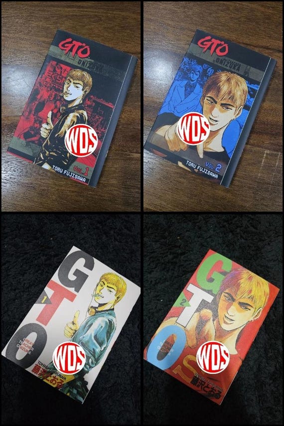 GTO Great Teacher Onizuka (vol. 1-25) Manga Complete Set English