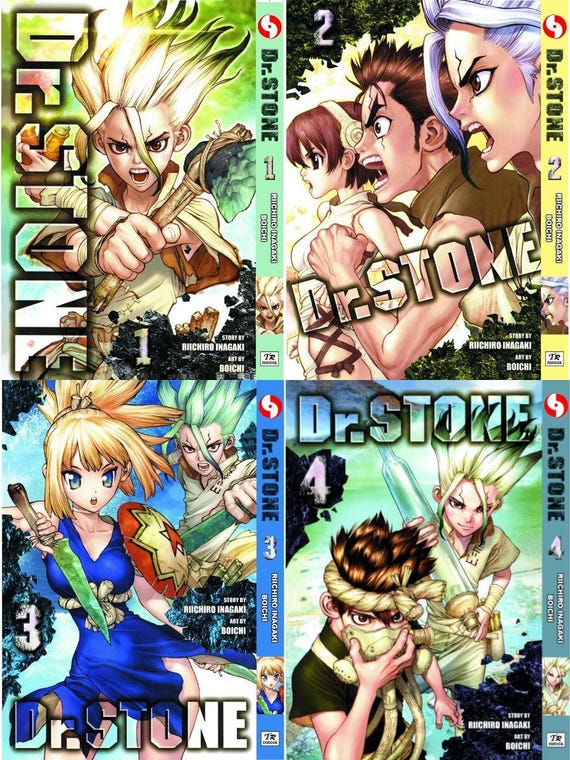 Dr. Stone (vol. 1-26) Manga Complete Set Full/loose English Comic