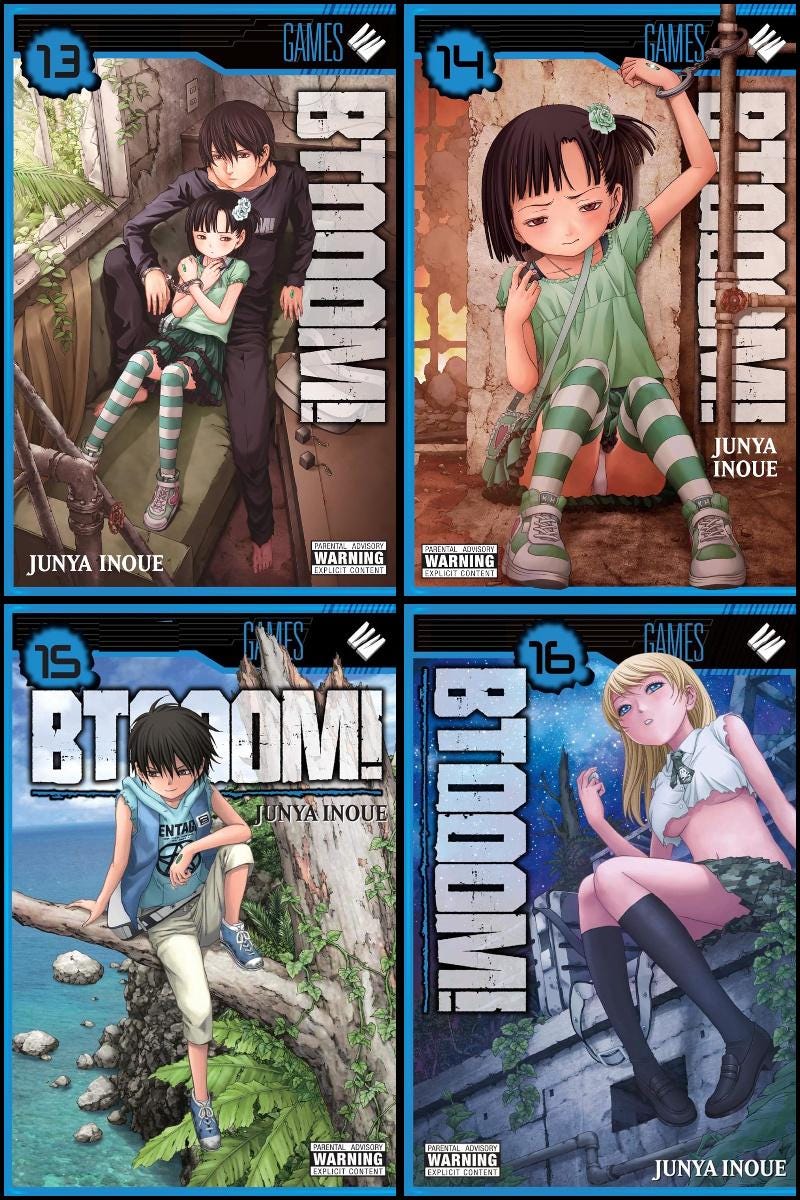 BTOOOM! コミック 1-20巻セット (BUNCH COMICS) 2zzhgl6 Btooom (vol. 1-26 Dark + Light) Manga Complete Set Full English