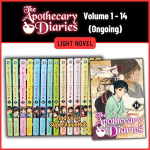 The Apothecary Diaries (Vol. 1-14) Light Novel Set English Version Book