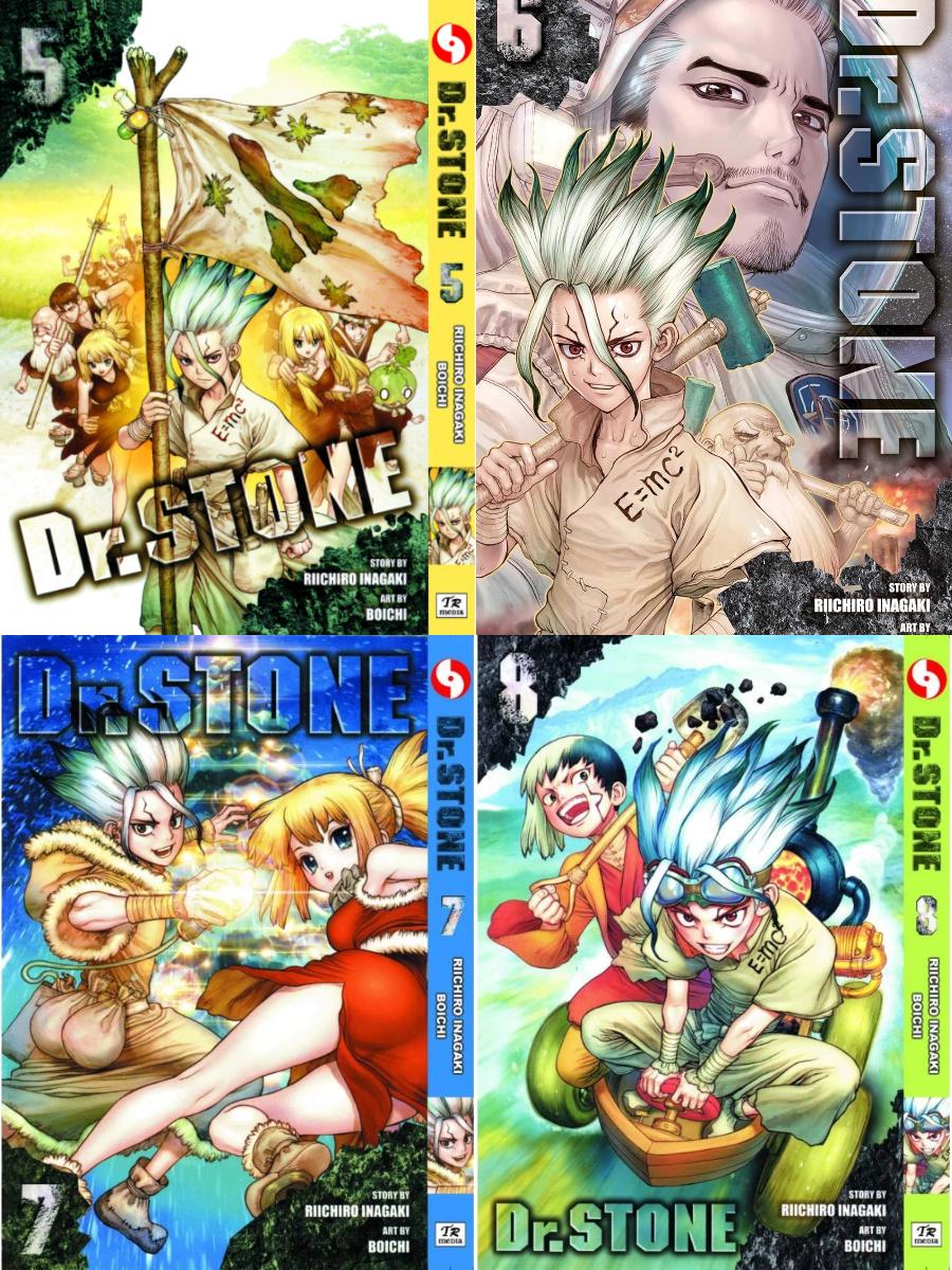 Dr.STONE 1-26＋reboot Dr. STONE Manga, Set of 26 Books. Vol. 1-26: Riichiro Inagaki