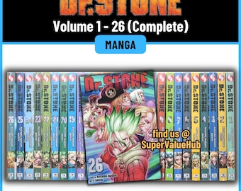 Dr. Stone (vol. 1-26) Manga Complete Set Full/loose English Comic