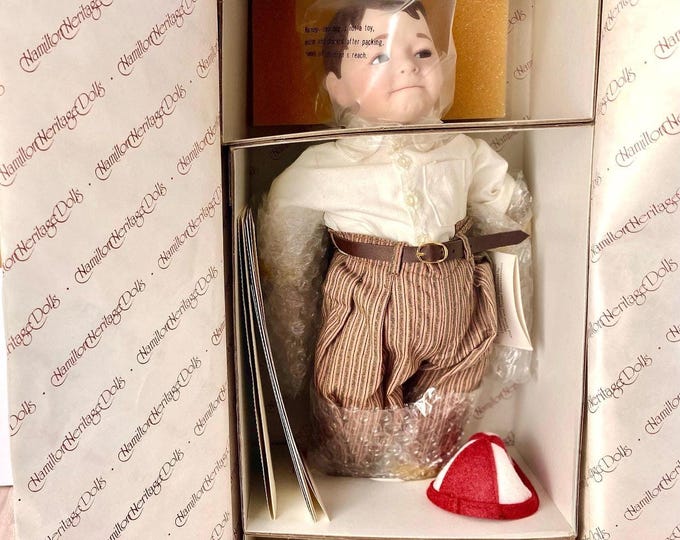 Vintage 1993 Spanky Porcelain Doll - Hamilton Collection - Little ...