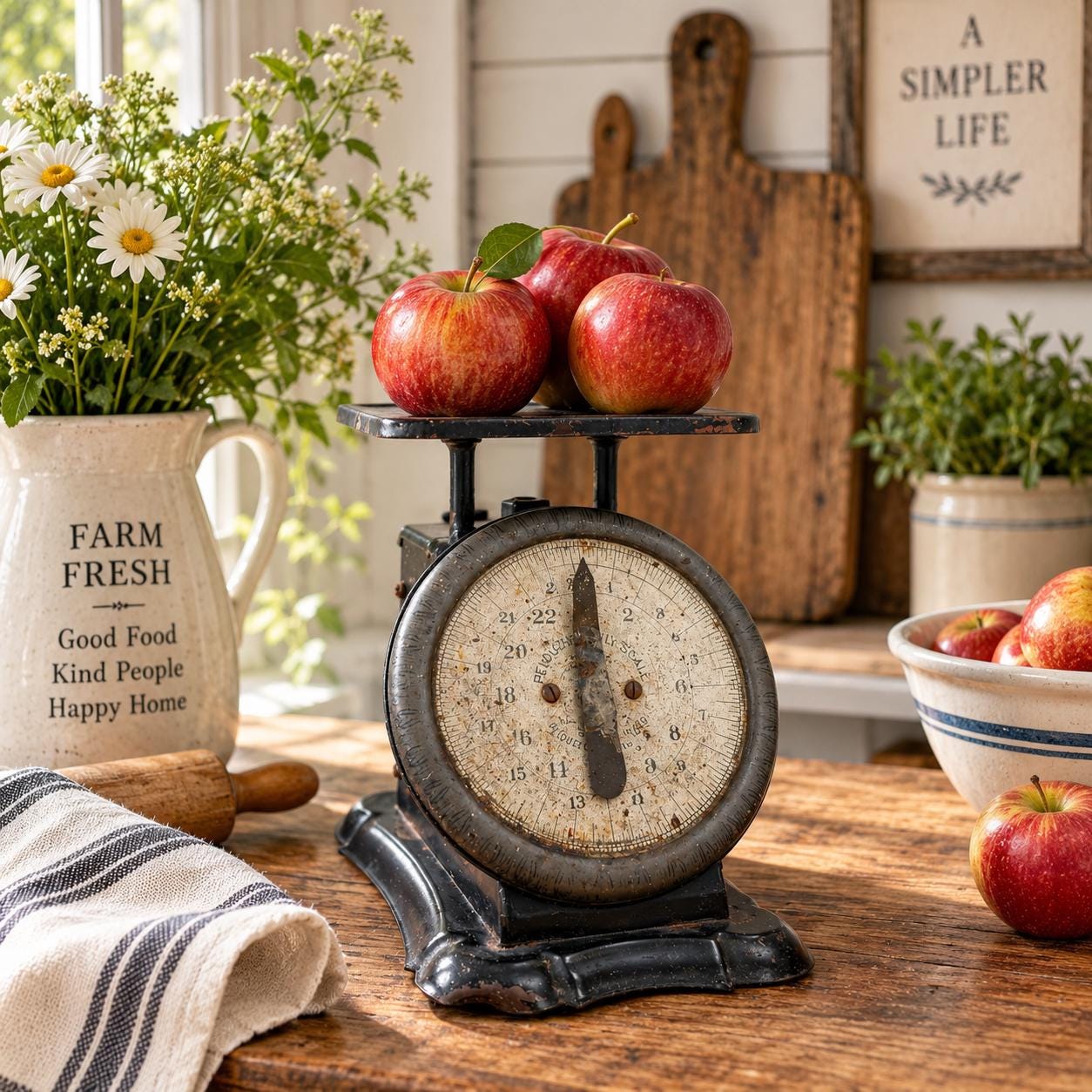 Antique Kitchen Scales - Etsy