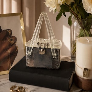 1950s Lucite Purse Bag - Etsy