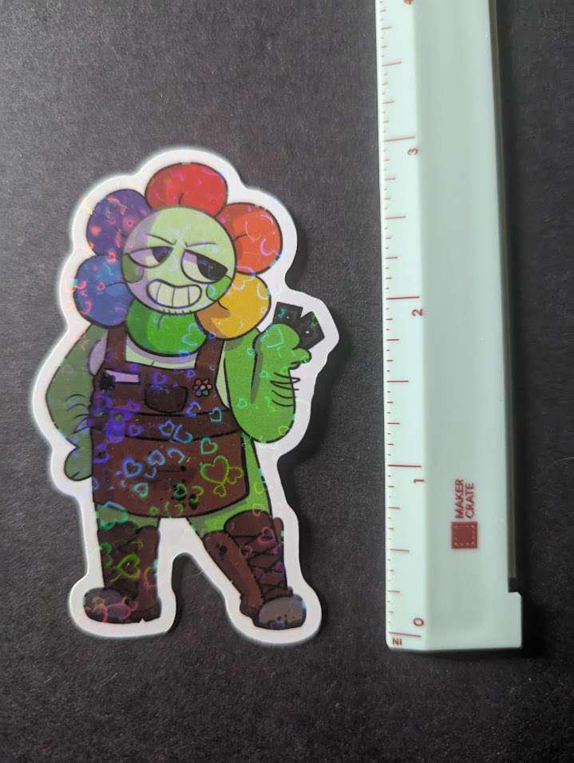 Dandys World 3 Inch Holographic Stickers ! - Etsy