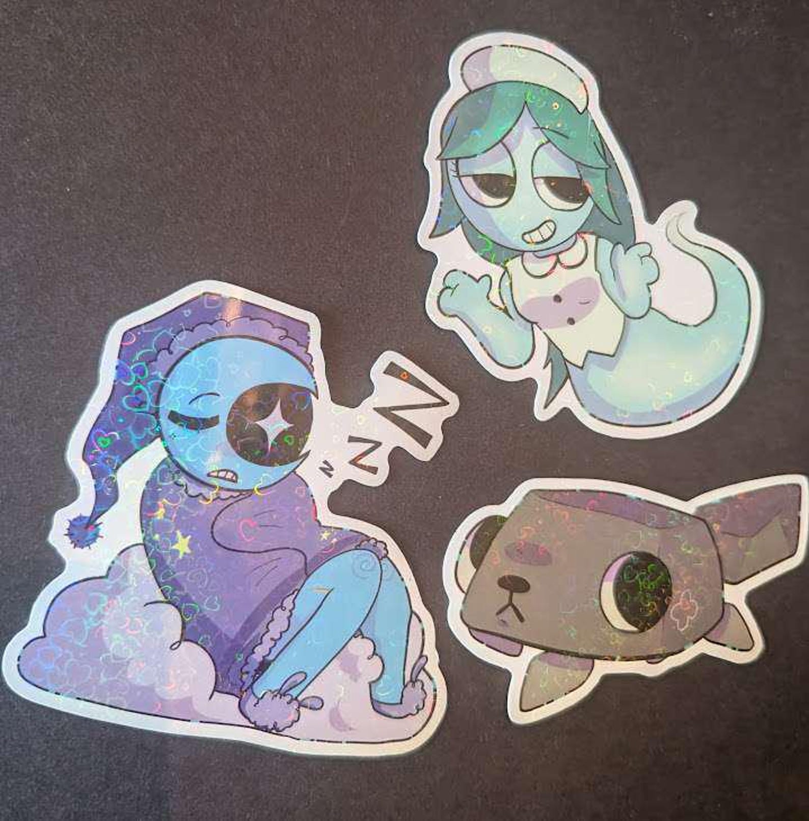Dandys World 3 Inch Holographic Stickers ! - Etsy