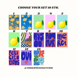 Karten 10er Set - you choose