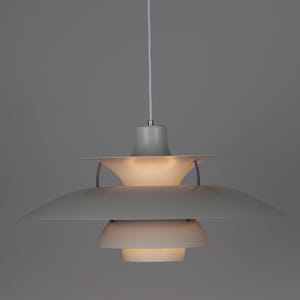 Danish vintage pendant lamp PH 5 by Poul Henningsen, Louis Poulsen, 1958