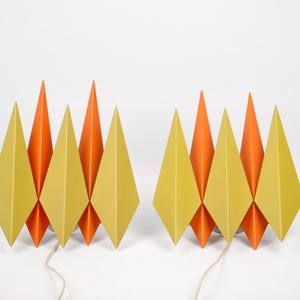 Pair of 2 Danish vintage wall lamps Diamant by Holm Sorensen, 1960s