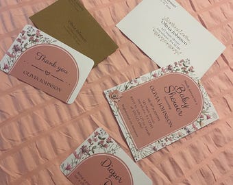 Custom Baby Shower Invitations