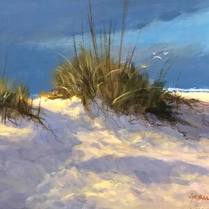 Florida Seascape Sunset Dunes art print
