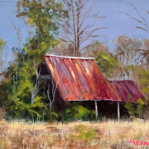 Abandoned Old House in the Woods Art Print