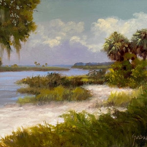 Florida Backcountry Marshlands Art Print.