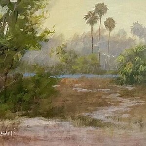 Florida Backcountry Landscape Art Print.