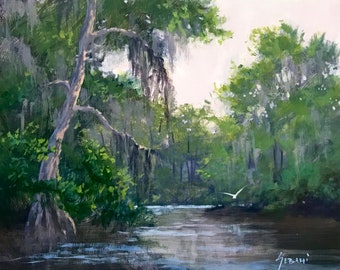 Florida Backcountry Landscape Art print!