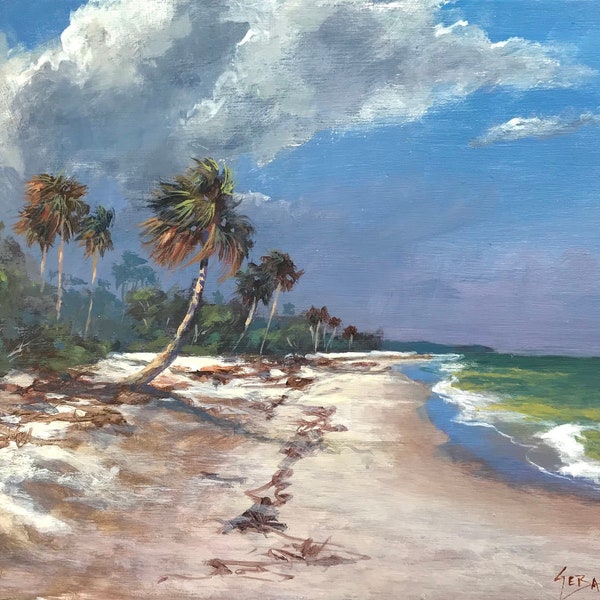 Florida Forgotten Coastal Seascape Art Print