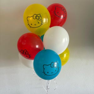 HK Latex Balloons | Crystal Red | Crystal Yellow | Crystal Teal | White | Balloons | HK Party | Birthday Party