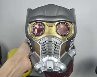Star Agent Helmet Superhero Cosplay Comic Con Cosplay Halloween Costume Birthday Party Cosplay Handmade