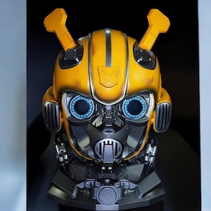 Killerbody Bumblebee Helmet Bumblebee costume Bumblebee cosplay transformers Wearable Helmet transformers movie replica Customized