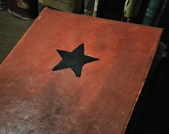 Civil War Red Codebook Book Red Book Handmade / Handcrafted