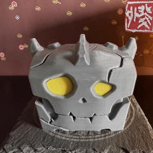 Caixa para cartões de jogo The Legend of Zelda Bokoblin Treasure Chest Switch com interruptor de luz LED, estojo para cartucho, organizador de cartão SD feito à mão