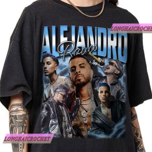Vintage Rauw Alejandro Concert Tee, Cosa Nuestra Tour Shirt, Rauw Alejandro Tshirt, Rauw Latin Music Merch,Reggaeton Fan Gift,Streetwear Tee