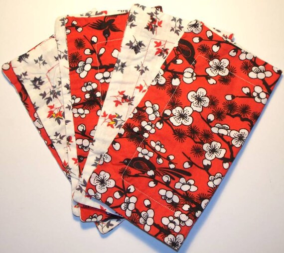 Items similar to Japanese Inspired Cloth Napkins on Etsy