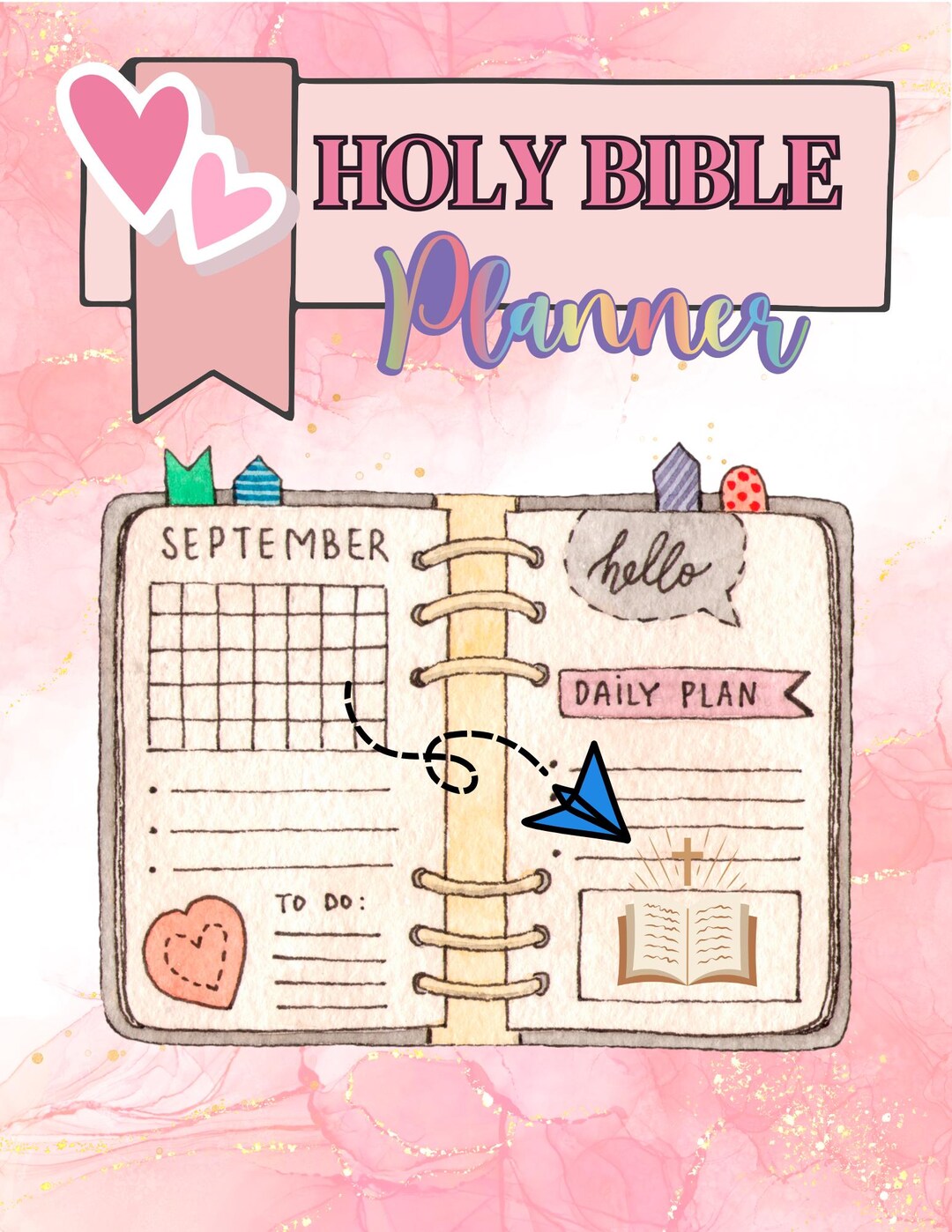 Holy Bible Planner PDF | Christian Digital Planner for iPad & Goodnotes ...