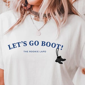 Chenford Shirt, The Rookie, Valentines, Unisex, LA Police Department Oversized Shirt Vintage Aesthetic, Boot, Tim Bradford, Lucy Chen