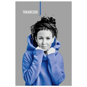 Olga Tokarczuk - Author Poster | Literary Poster | Literature | Poetry | Writer Gift | Teacher Gift | Classroom Decor | Modern Home Decor