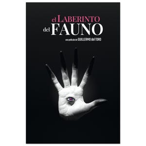 Pan&#39;s Labyrinth - Movie Poster | Spanish Poster | Guillermo del Toro | Teacher Gift | Friend Gift | Classroom Decor | Modern Home Decor