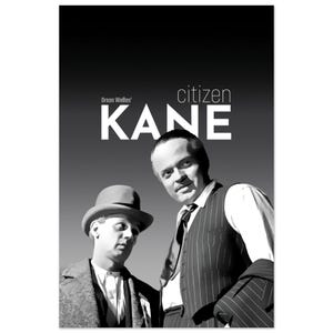 Citizen Kane - Movie Poster | American Poster | Orson Welles | Teacher Gift | Friend Gift | Classroom Decor | Modern Home Decor
