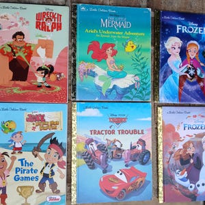 Little Golden Books for junk journaling, collecting, or gift giving