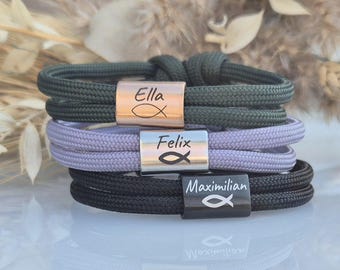 Armband mit Gravur, Kommunion, Konfirmation Geschenk, Firmung, Taufe, personalisiertes Geschenk, Geschenk Kommunion, Geschenk Taufe