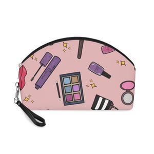 Trendy Makeup Bag for Beauty Lovers, Cosmetic Pouch, Cosmetic Organizer, Gift for Her, Travel Essentials