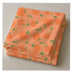 Velveteen Plush Blanket, Fruit Clementine Blanket, Cozy Citrus Throw, Soft Orange Fleece Bedspread, Snuggly Tangerine Cover, Warm Mandarin