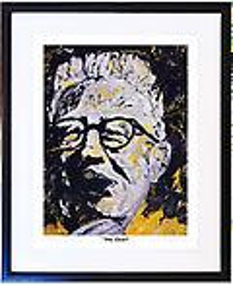 The Chief, Pittsburgh Steelers, Art Rooney Print by Pittsburgh Artist Johno image 2